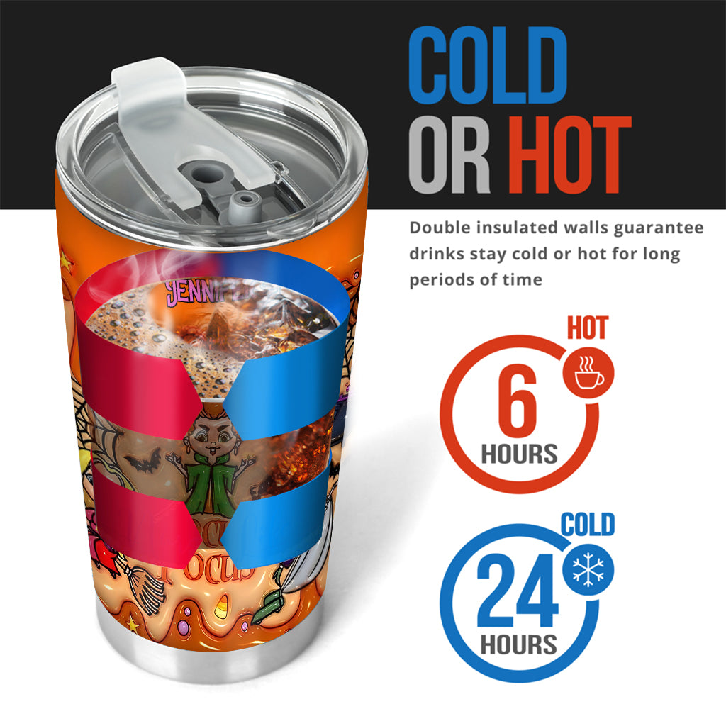 Sisters - Personalized Three Witches Tumbler