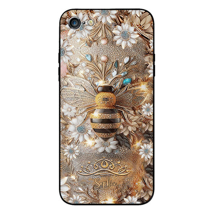 Queen Bee - Personalized Bee Clear Phone Case