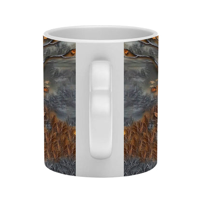 Beautiful Witch - Personalized Witch Heart Handle Mug