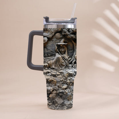Beautiful Witch - Personalized Witch Tumbler With Handle