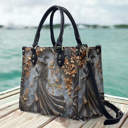 Beautiful Witch - Personalized Witch Leather Handbag