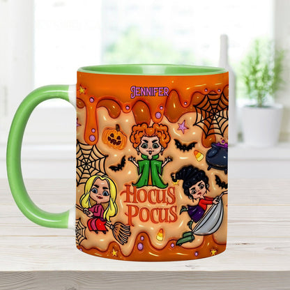 Sisters - Personalized Three Witches Accent Mug