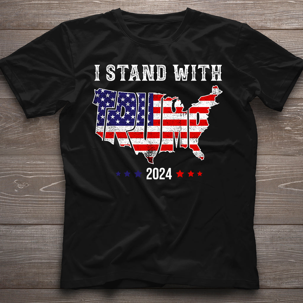 I Stand With Trump - T-shirt And Hoodie
