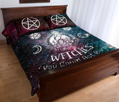 We Are The Daughters Of The Witches You Could Not Burn - Witch Quilt Set 0822