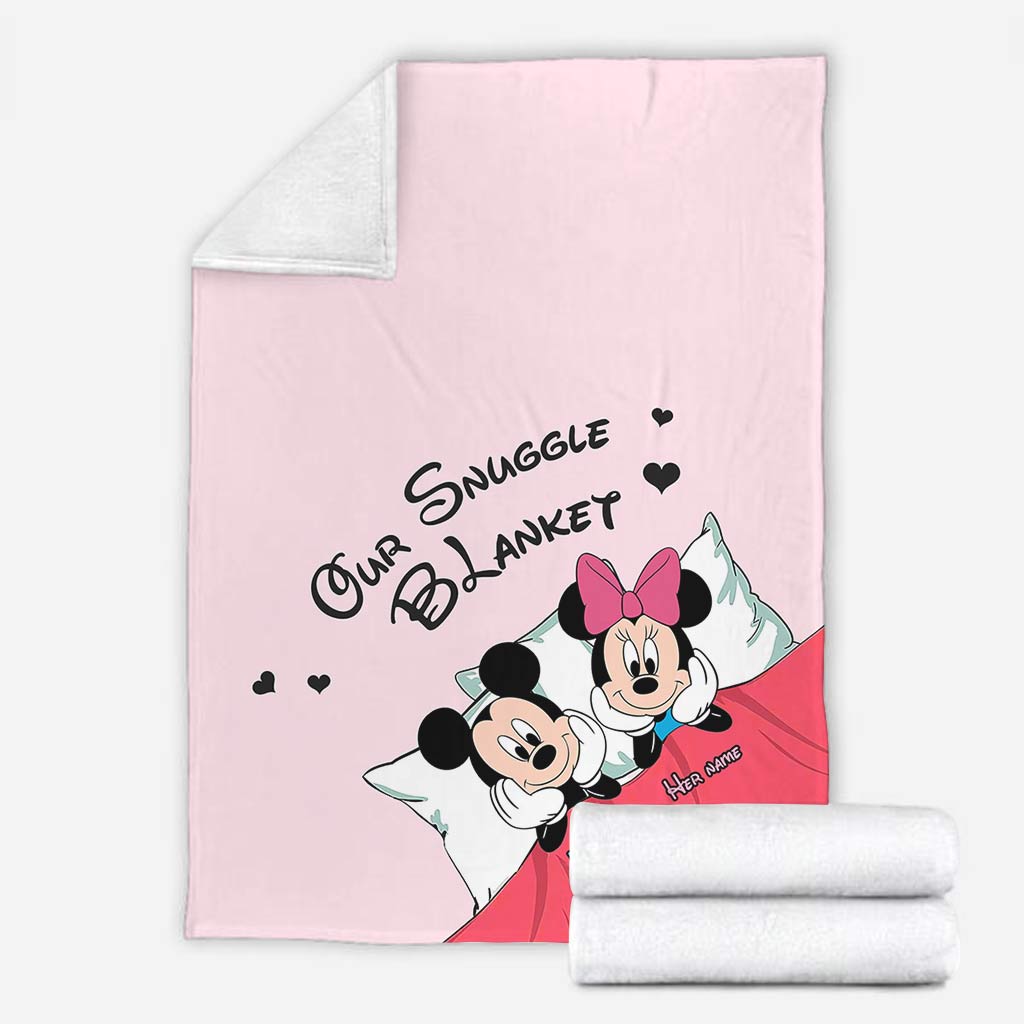 Our Snuggle Blanket - Personalized Mouse Blanket
