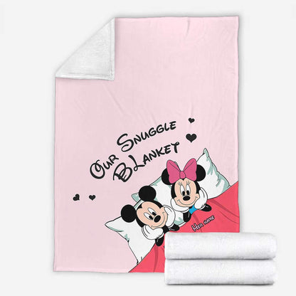 Our Snuggle Blanket - Personalized Mouse Blanket