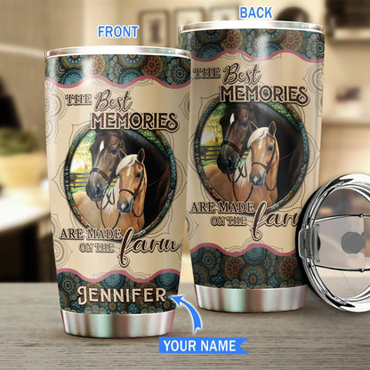 Horse Lover Personalized Horse Tumbler 0523