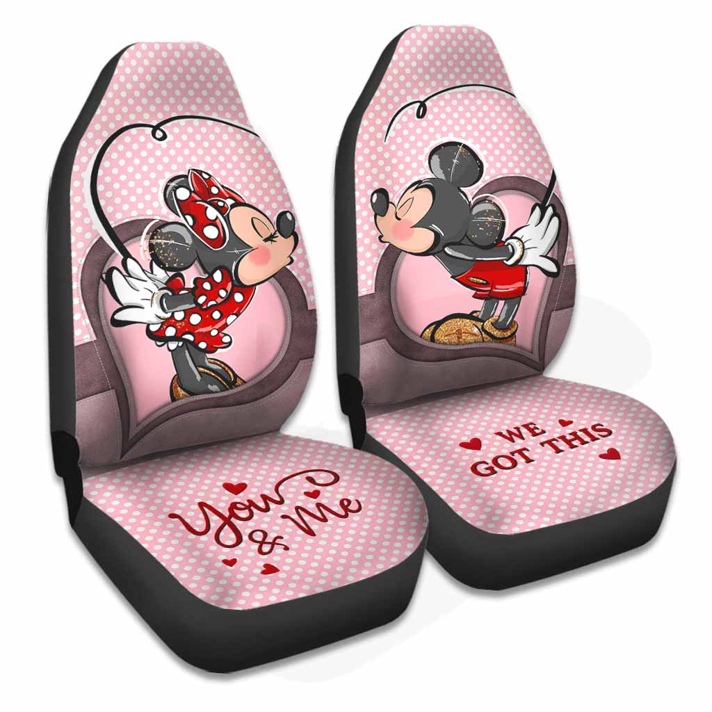 Magic Love Forever - Personalized Mouse Seat Covers