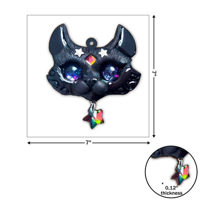 Magic Cat - Witch 3 Pieces Garland