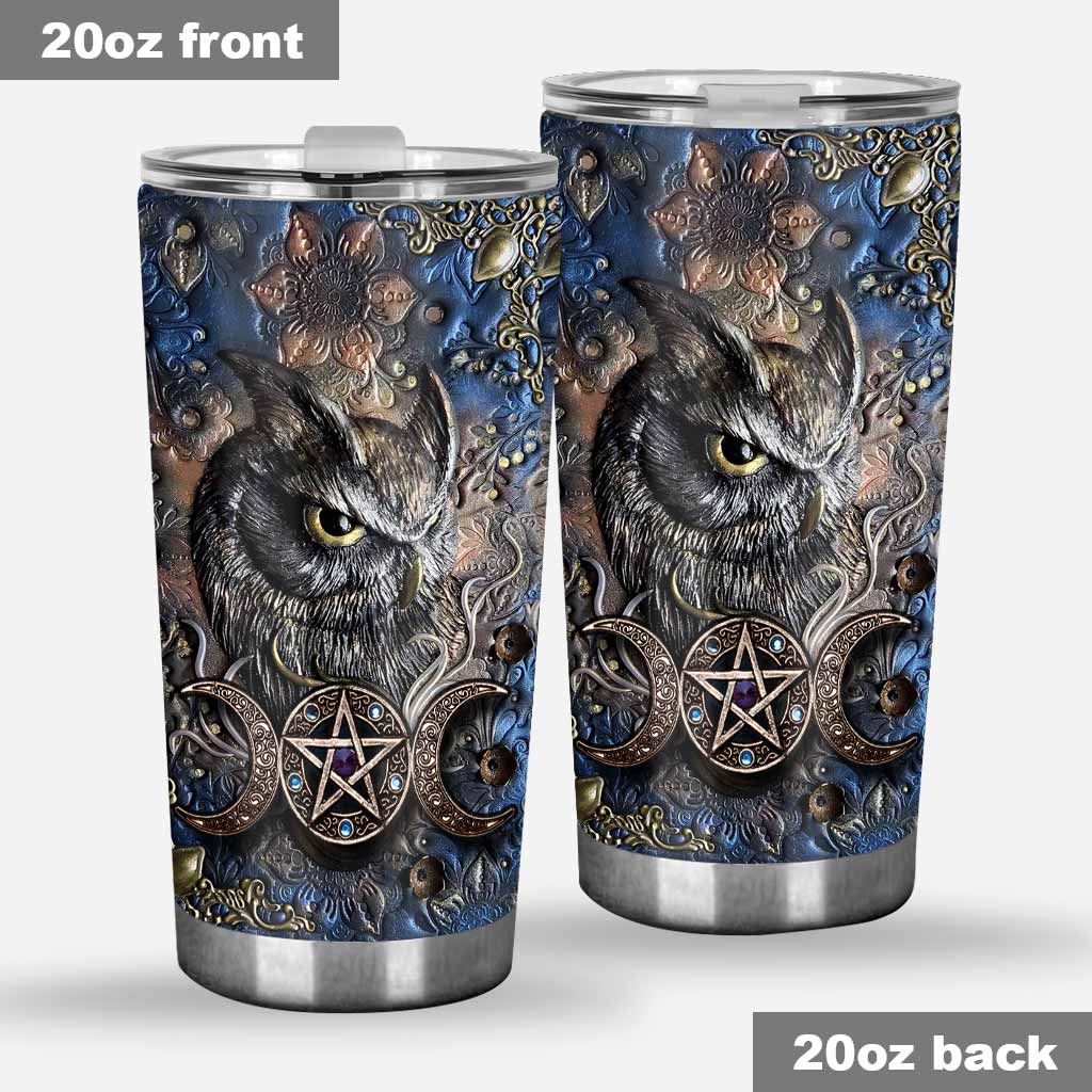 Mystery Spirit - Witch Tumbler With 3D Pattern Print