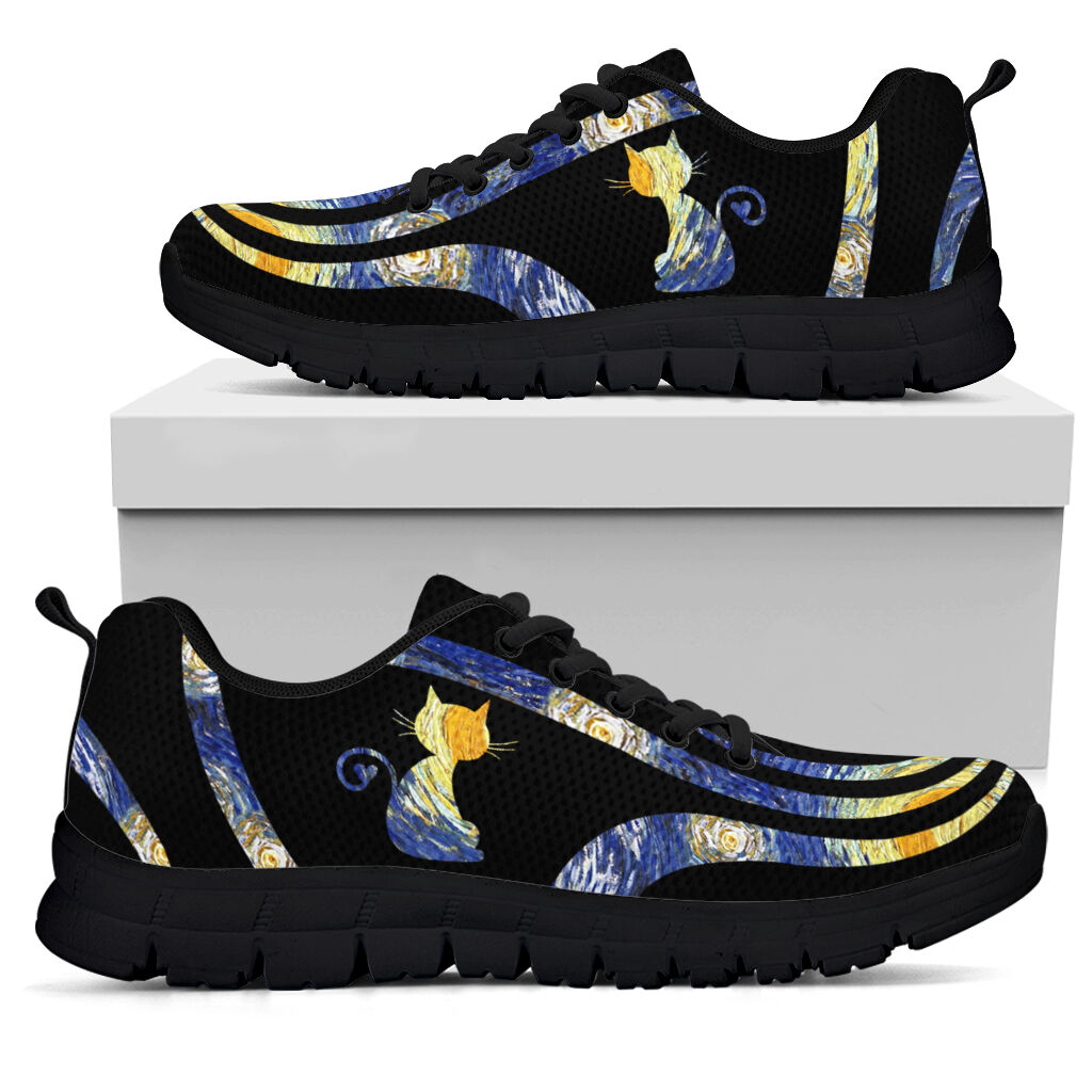 Starry Line Cat Sneakers 0622