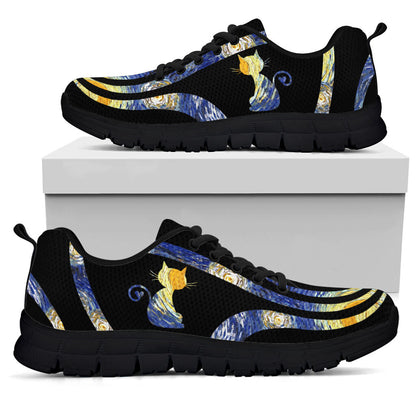 Starry Line Cat Sneakers 0622