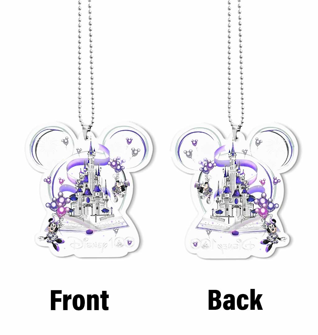 100 Years Of Wonder - Mouse Transparent Car Ornament