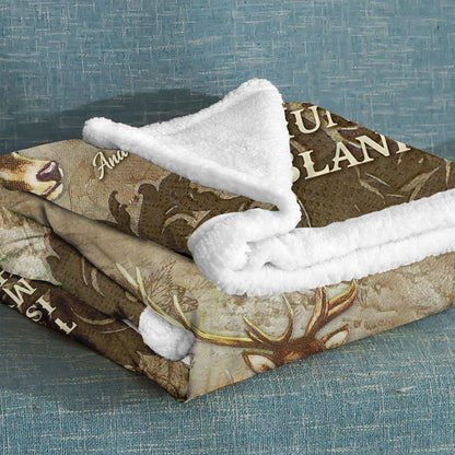 This Is My Hunting Blanket - Personalized Hunting Blanket