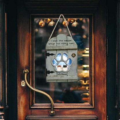 I Always Love You - Personalized Cat Wood Sign