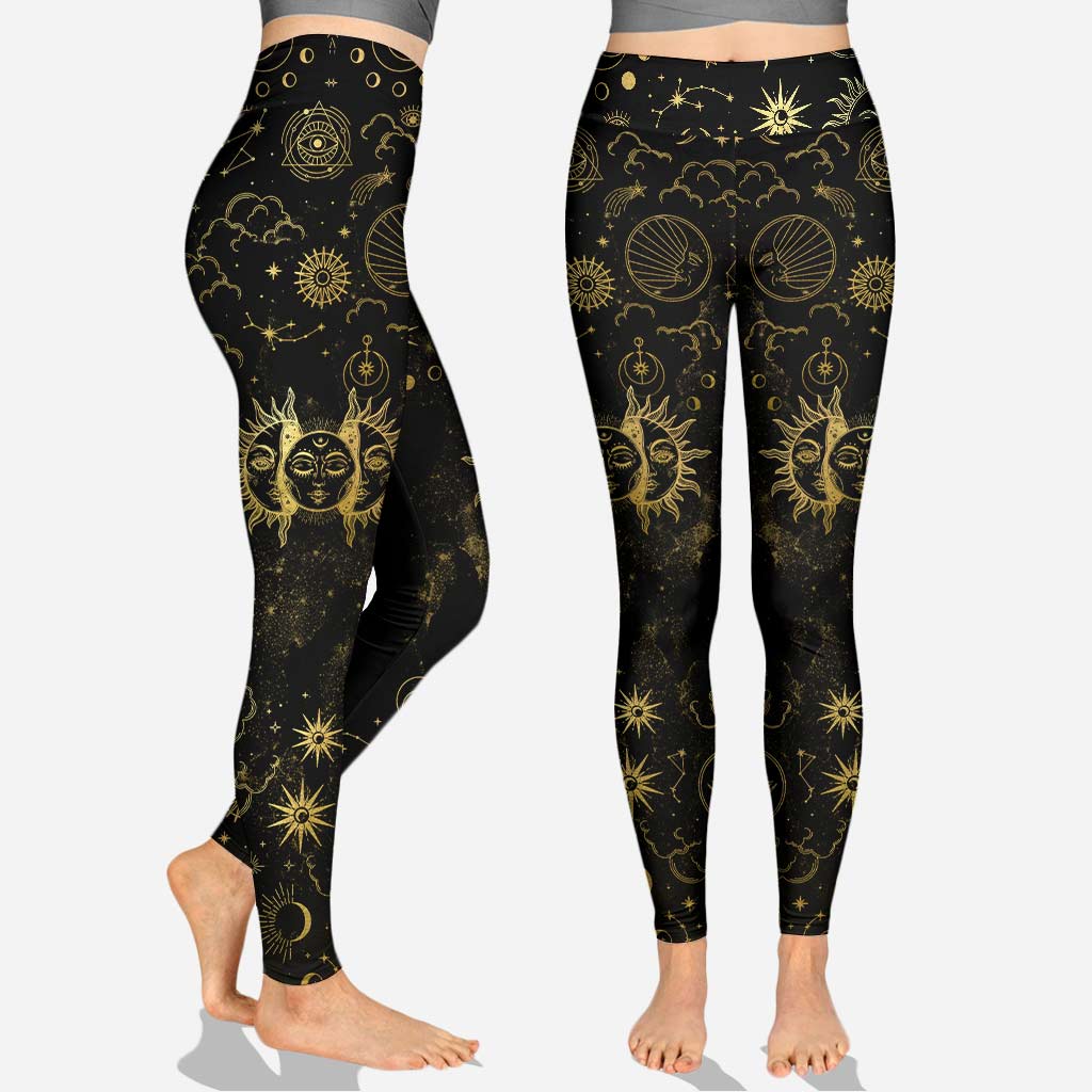 Wicca Symbol - Personalized Witch Cross Tank Top and Leggings