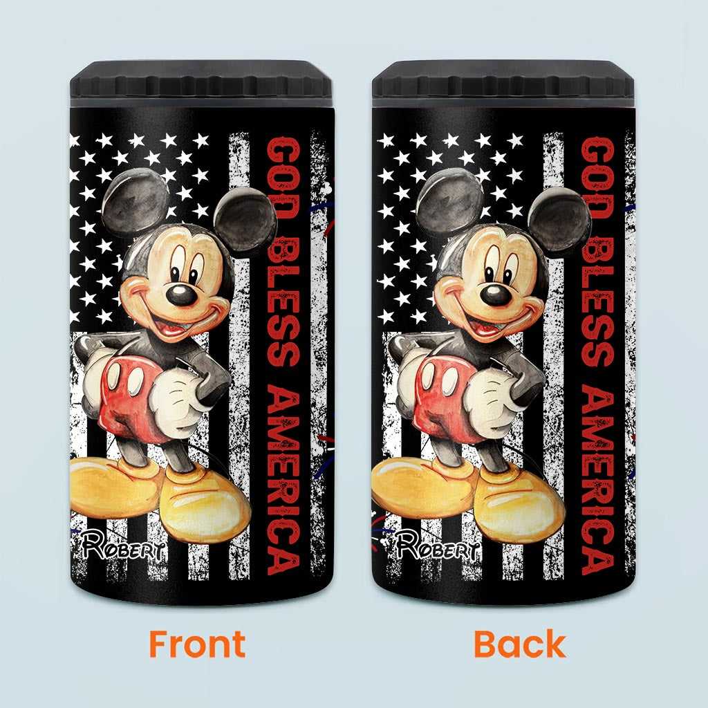 July Mouse - Personalized Mouse Can Cooler