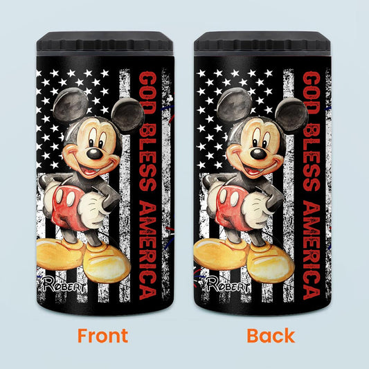 July Mouse - Personalized Mouse Can Cooler