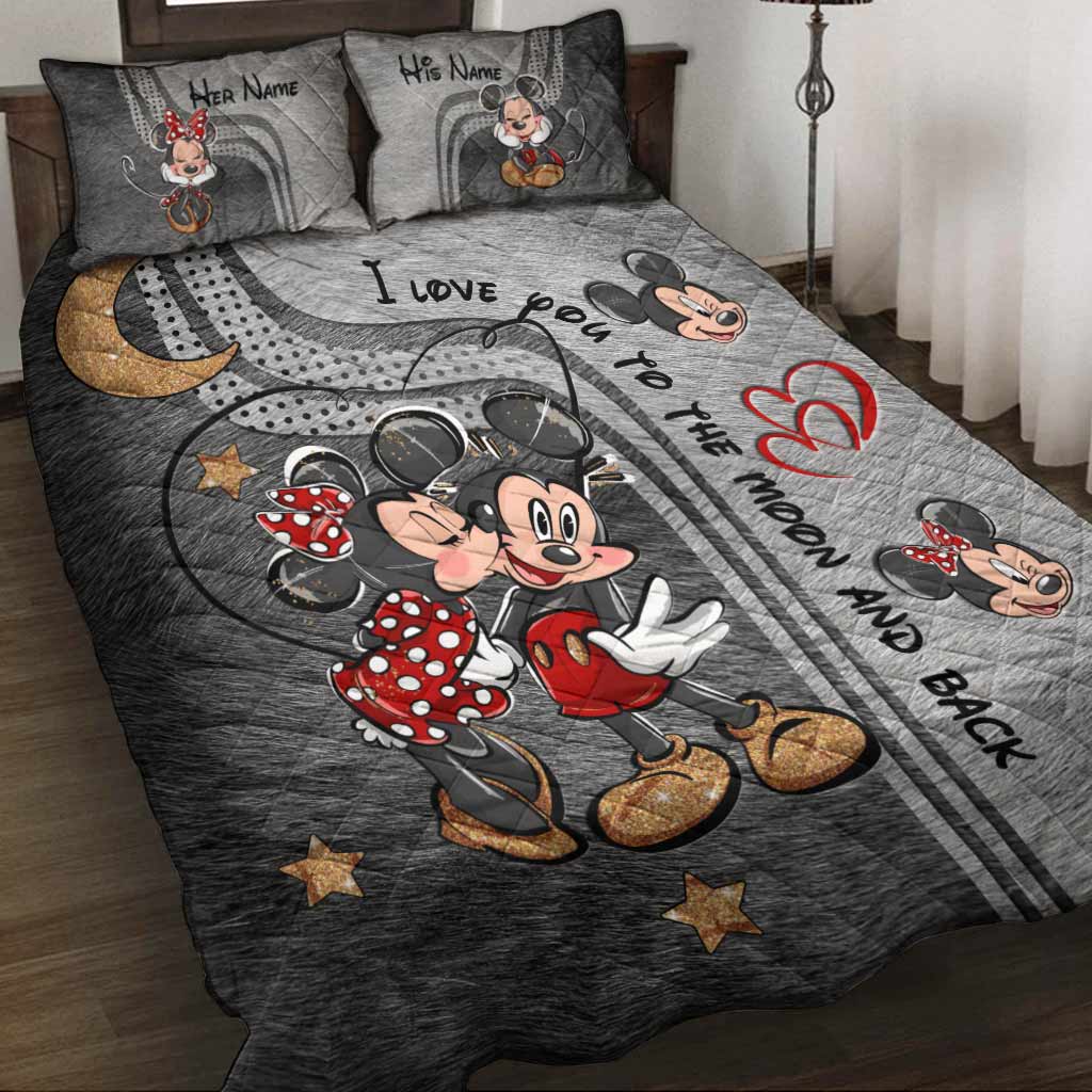Magic Mouse Ears - Personalized Quilt Set
