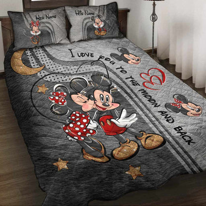 Magic Mouse Ears - Personalized Quilt Set