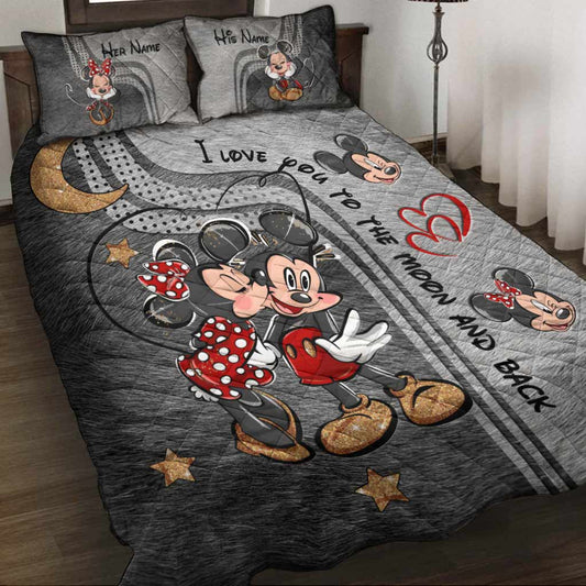 Magic Mouse Ears - Personalized Quilt Set