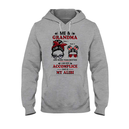Me & Grandma Are More Than Besties - Personalized T-shirt and Hoodie