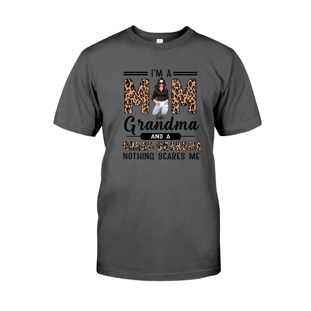 I'm A Mom A Grandma And A Great Grandma - Personalized T-shirt and Hoodie