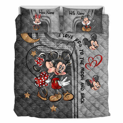 Magic Mouse Ears - Personalized Quilt Set
