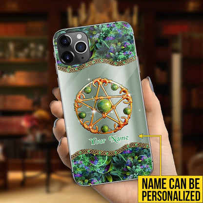 Mystery Witch Star - Personalized Phone Case With 3D Printed