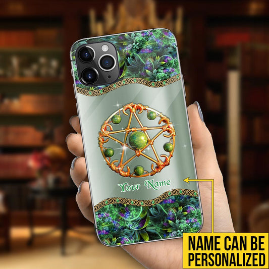Mystery Witch Star - Personalized Phone Case With 3D Printed