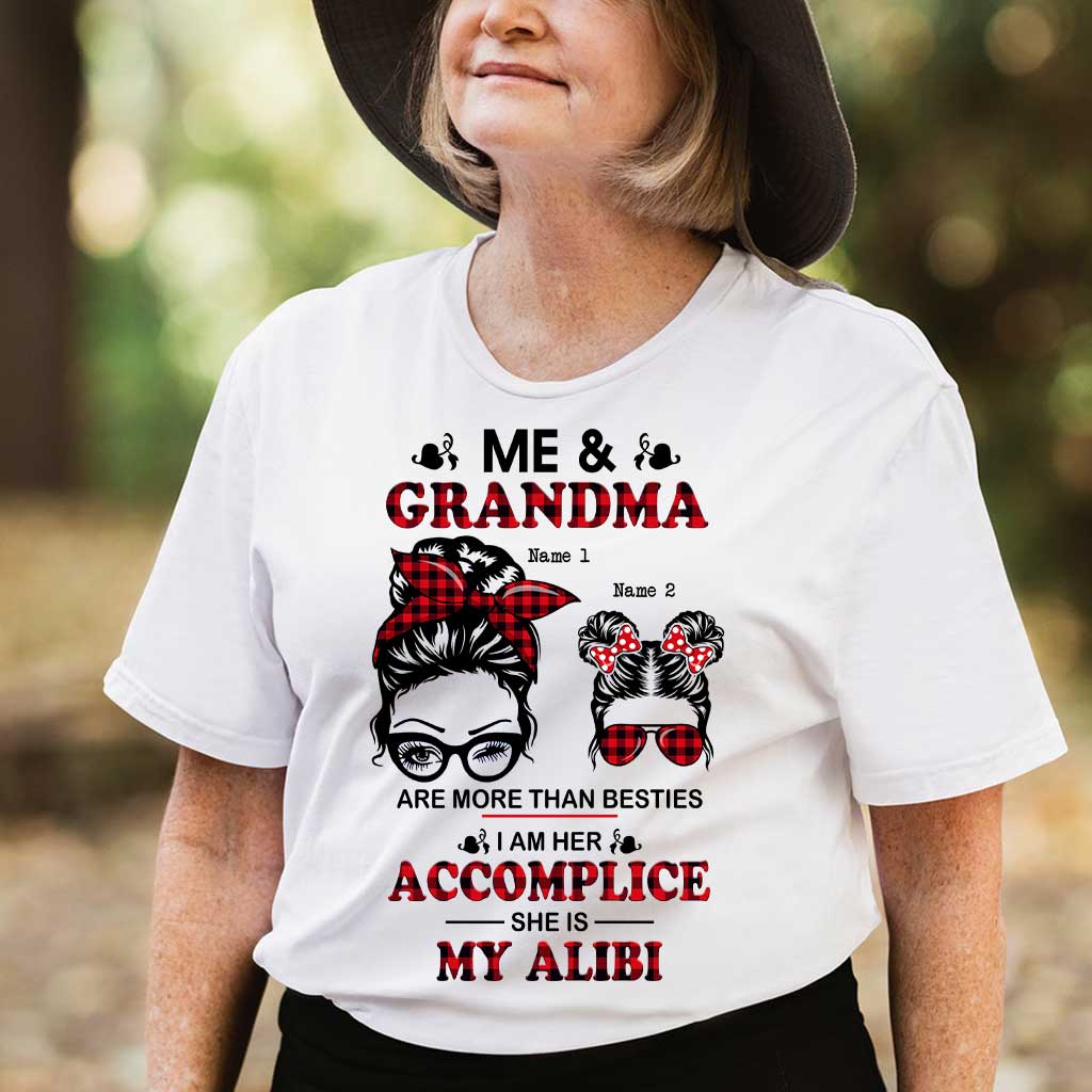 Me & Grandma Are More Than Besties - Personalized T-shirt and Hoodie