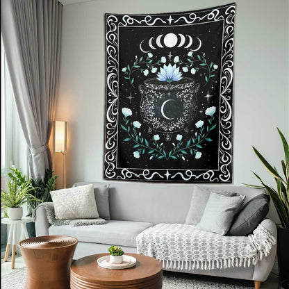 Witch Cauldron - Witch Wall Tapestry