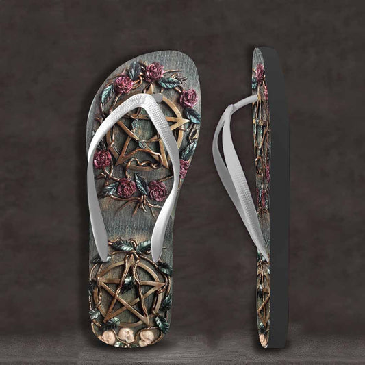 Witch's Secret Garden - Witch Flip Flops