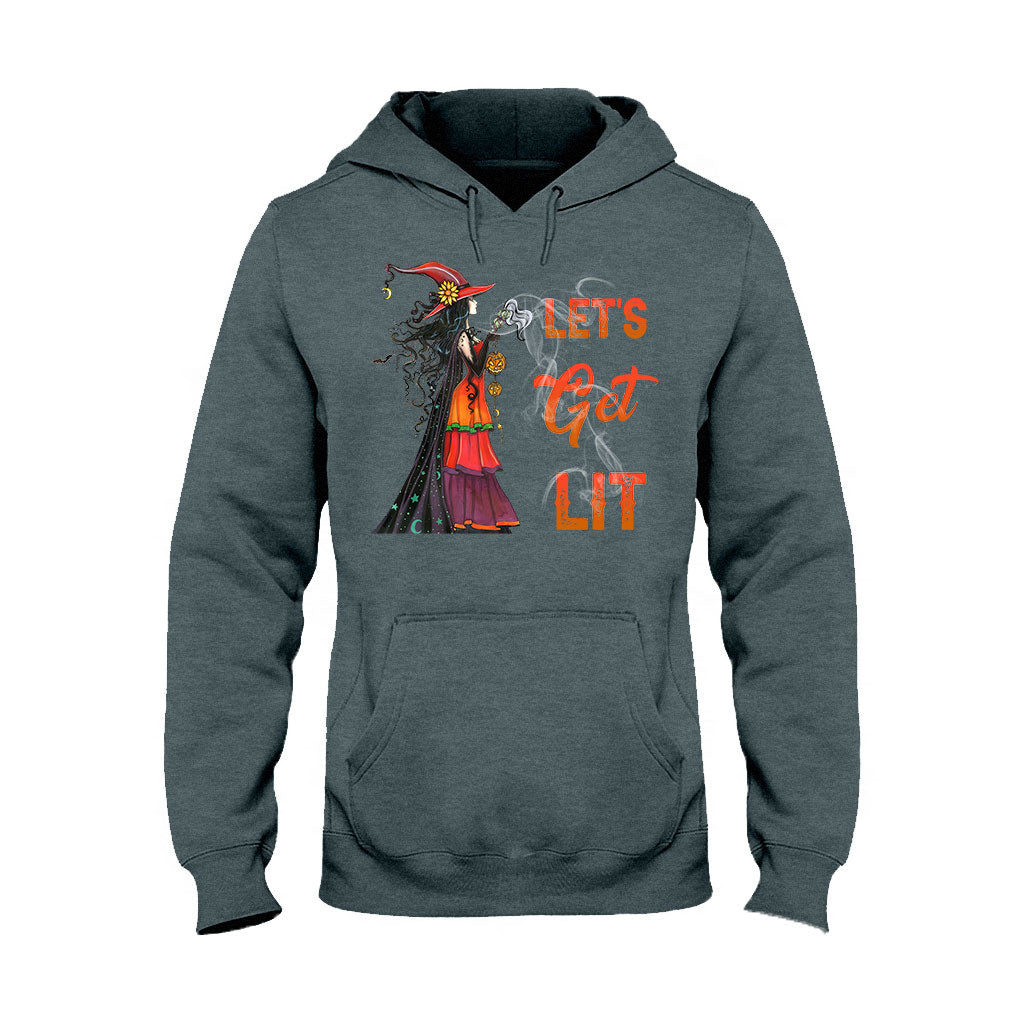 Let's Get Lit - Witch T-shirt and Hoodie