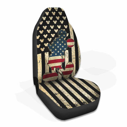 Red White And Blue - Mouse Seat Covers