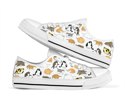 Cute Chonks Cat Low Top Shoes 0622
