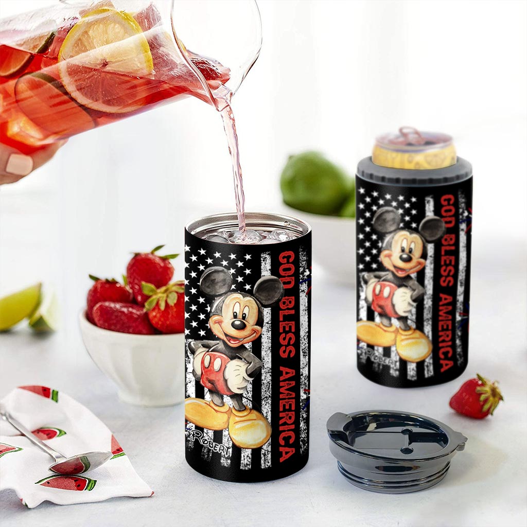 July Mouse - Personalized Mouse Can Cooler