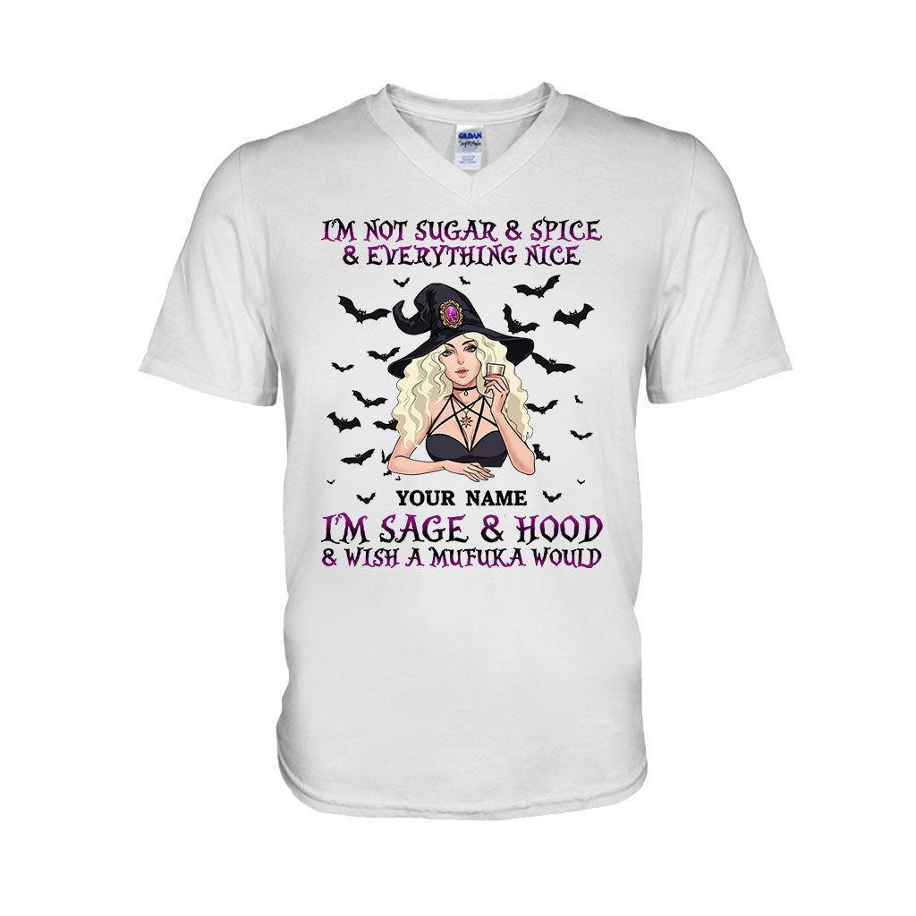 I'm Not Sugar And Spice And Everything Nice - Personalized Witch T-shirt and Hoodie
