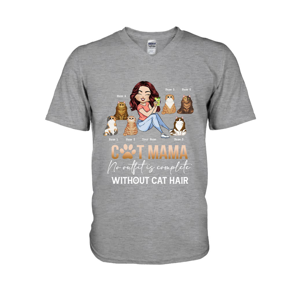 Cat Mama - Personalized T-shirt and Hoodie
