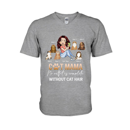 Cat Mama - Personalized T-shirt and Hoodie