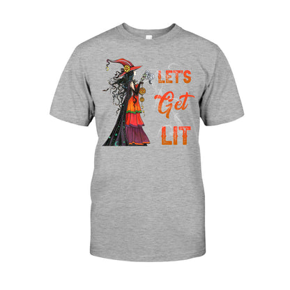Let's Get Lit - Witch T-shirt and Hoodie