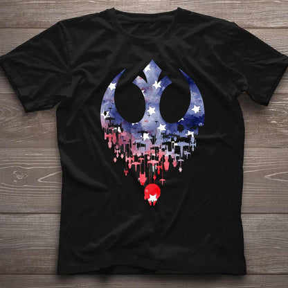 Rebel - Independence Day The Force T-shirt and Hoodie