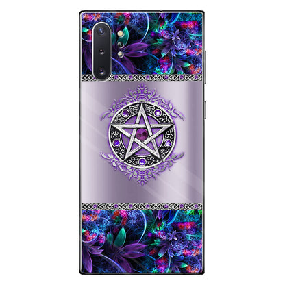 Purple Pentacle Witch - Personalized Phone Case