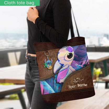 Love Ohana Hologram - Personalized Tote Bag