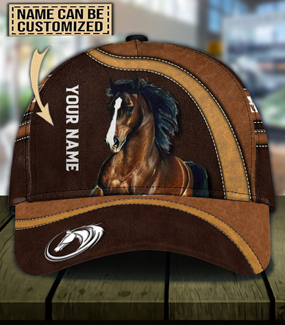 Love Horse Personalized Horse Classic Cap 0523