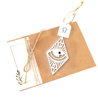 All Seeing Eyes - Christmas Witch Shaped Led Acrylic Ornament