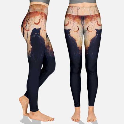 Harm None, Do As Ye Wilt - Personalized Witch Hollow Tank Top and Leggings