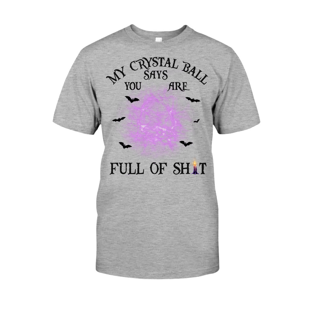 My Crystal Ball Says - Personalized Witch T-shirt and Hoodie