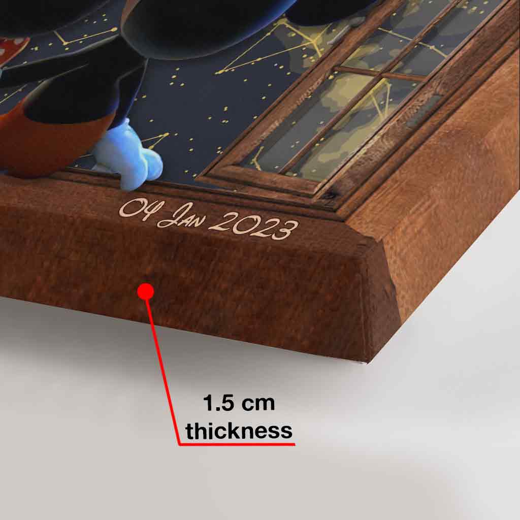 The Magical Night We Met - Personalized Mouse Canvas and Poster