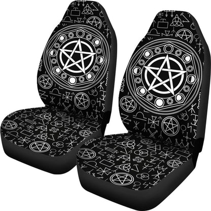 Wiccan Star - Witch Seat Covers 0822